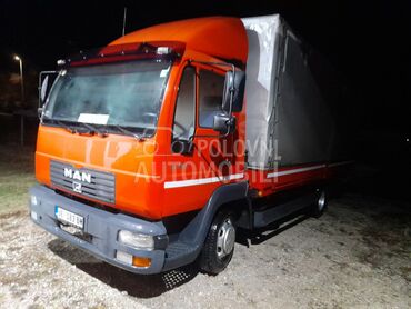 MAN LE140C (može zamena), 7.999 €, 2005. , 704.000 km, Sanduk sa ceradom, Dizel, 2400 cm3, Manuelni menjač, Užice