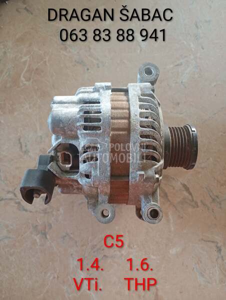 Alternator benzin za Citroen C5 od 2006. do 2016. god.