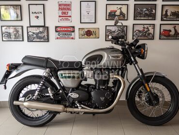 Triumph BONNEVILLE T100 GOLD LINE, 8.990 €, 2022. , 900 cm3, 11.000 km, 47kW (64 KS), Naked, Palić