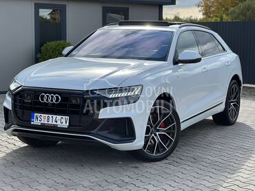 Audi Q8 5.0 Tdi S Line (može zamena), 55.000 €, 2018. Džip/SUV, Dizel | 2998 cm3, 136.000 km, 210kW (286 KS), Automatski / poluautomatski, 4/5 vrata, 5 sedišta, Novi Sad