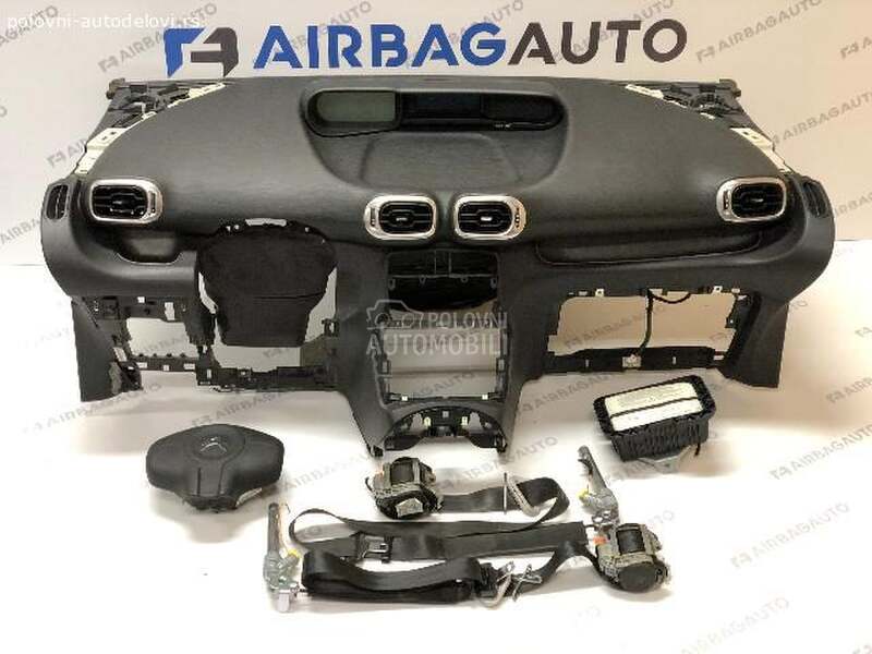 Airbag i tabla za Citroen C3 Picasso od 2008. do 2014. god.
