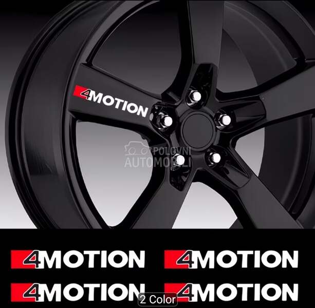 4motion nalepnice za felne NOV za Volkswagen Ostalo