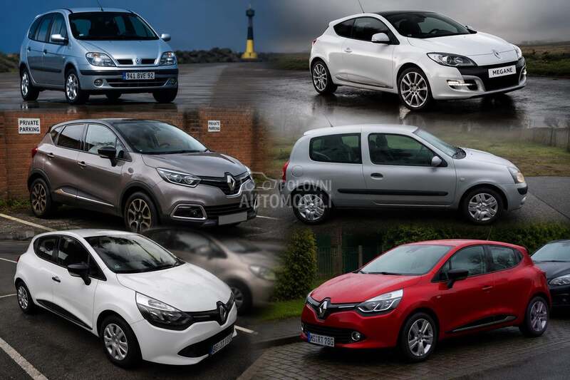 Volan za Renault Captur, Clio, Megane ... od 2000. do 2019. god.