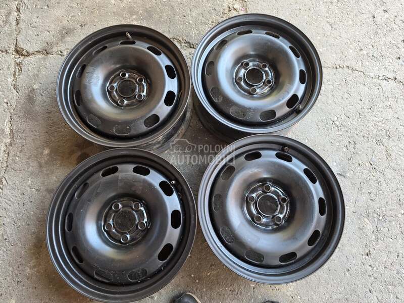 Čelične felne skoda , wv 15" 5 x 100