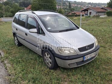 Opel Zafira, 600 €, 2000. Monovolumen (MiniVan), Benzin + Gas (TNG) | 1796 cm3, 275.000 km, 92kW (125 KS), Manuelni 5 brzina, 4/5 vrata, 7 sedišta, Kragujevac