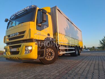 Iveco Stralis 420ks, 14.200 €, 2008. , 750.000 km, Sanduk sa ceradom, Dizel, 10308 cm3, Automatski menjač, Novi Sad