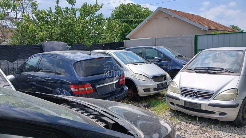 delovi a b klasa za Mercedes Benz A 140, A 150, A 160 ... od 1997. do 2012. god.