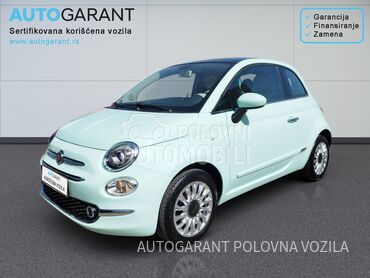 Fiat 500 1.2 LOUNGE, 8.790 €, 2017. Hečbek, Benzin | 1242 cm3, 50.232 km, 51kW (69 KS), Manuelni 5 brzina, 2/3 vrata, 4 sedišta, Čačak