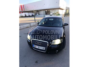 Audi A3 A3 sportback, 3.900 €, 2006. Hečbek, Dizel | 1968 cm3, 264.000 km, 103kW (140 KS), Automatski / poluautomatski, 4/5 vrata, 5 sedišta, Zemun Polje