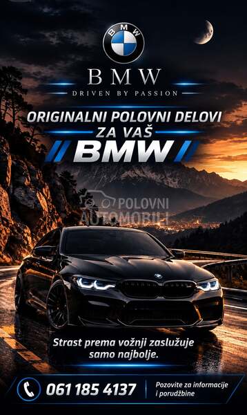 BMW X1 2025 U11 - kompletan auto u delovima