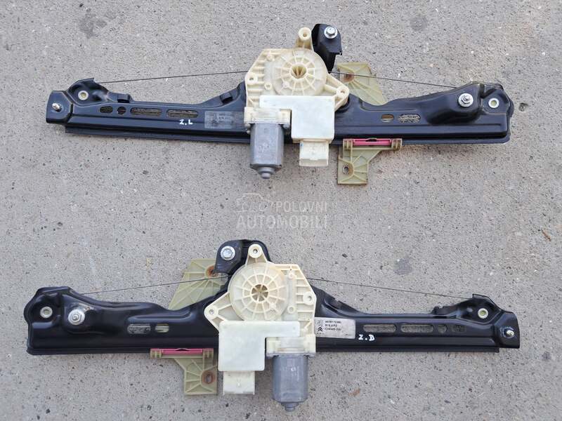 podizaci stakla zadnji za Citroen C4 Grand Picasso, C4 Grand SpaceTourer, C4 Picasso od 2013. do 2022. god. - 9676172480
