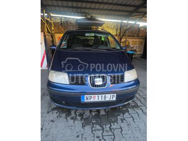 Seat Alhambra 1,9 (može zamena), 2.000 €, 2004. Monovolumen (MiniVan), Dizel | 1900 cm3, 470.000 km, 96kW (131 KS), Manuelni 6 brzina, 4/5 vrata, 7 sedišta, Novi Pazar
