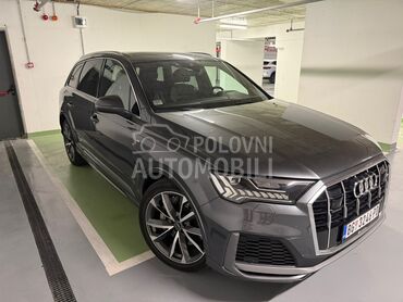Audi Q7 Q7 E55 TFSI S line, 39.500 €, 2021. Džip/SUV, Hibridni pogon (benzin) | 2995 cm3, 141.000 km, 250kW (340 KS), Automatski / poluautomatski, 4/5 vrata, 5 sedišta, Novi Beograd