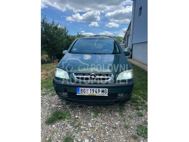 Opel Zafira 1.8 TNG (može zamena), 1.300 €, 2003. Monovolumen (MiniVan), Benzin + Gas (TNG) | 1800 cm3, 365.000 km, 92kW (125 KS), Manuelni 5 brzina, 4/5 vrata, 7 sedišta, Loznica