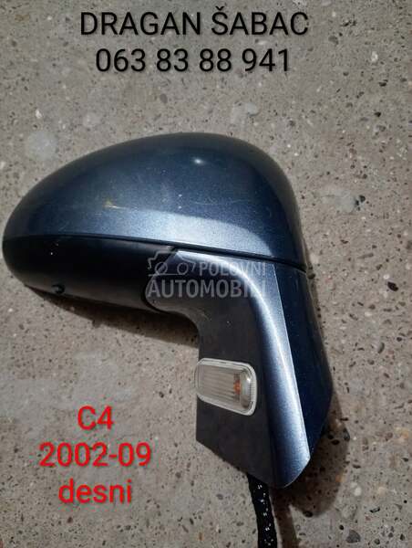 retrovizor desni za Citroen C4 od 2002. do 2009. god.