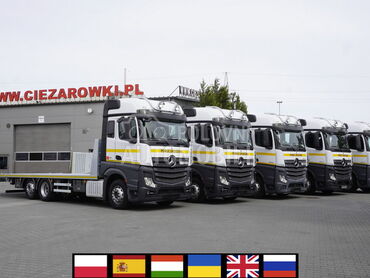 Mercedes Benz Actros-2540-6x2/FHM-0458, 81.400 €, 2018. , 50.000 km, Autotransporter, Dizel, 10677 cm3, Automatski menjač, Budapest