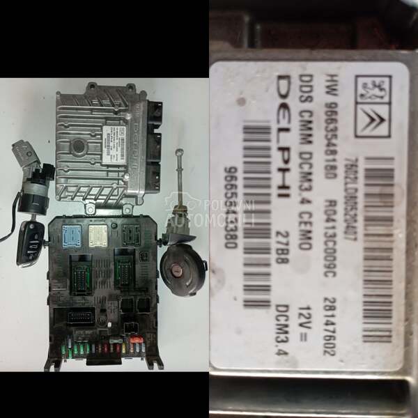 Set paljenja za Citroen C5 od 2008. do 2017. god.