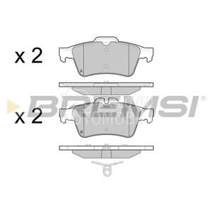 BREMSI BP3465-BMS PLOCICE ZADN