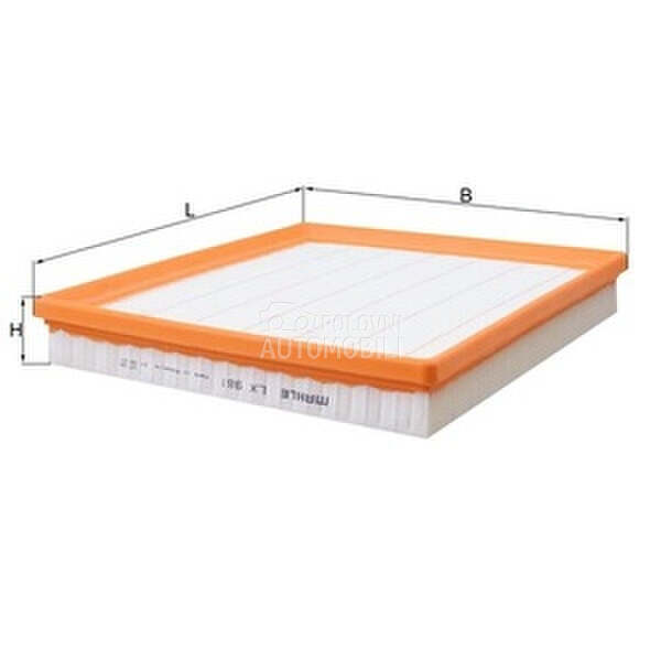 KNECHT LX981 FILTER VAZDUHA -