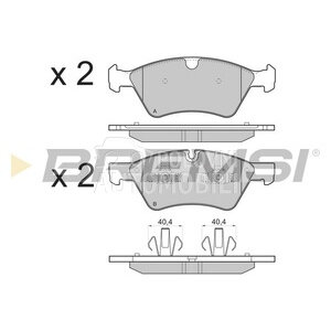 BREMSI BP3279-BMS PLOCICE PRED