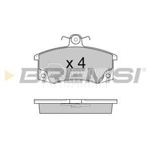 BREMSI BP2735-BMS PLOCICE PRED