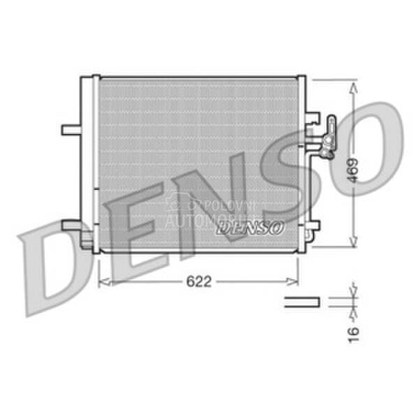 DENSO DCN10016-DEN KONDENZATOR