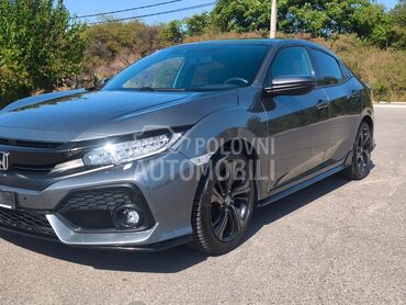 Honda Civic 1.5 sport, 18.999 €, 2017. Hečbek, Benzin | 1498 cm3, 134.001 km, 134kW (182 KS), Automatski / poluautomatski, 4/5 vrata, 5 sedišta, Beograd