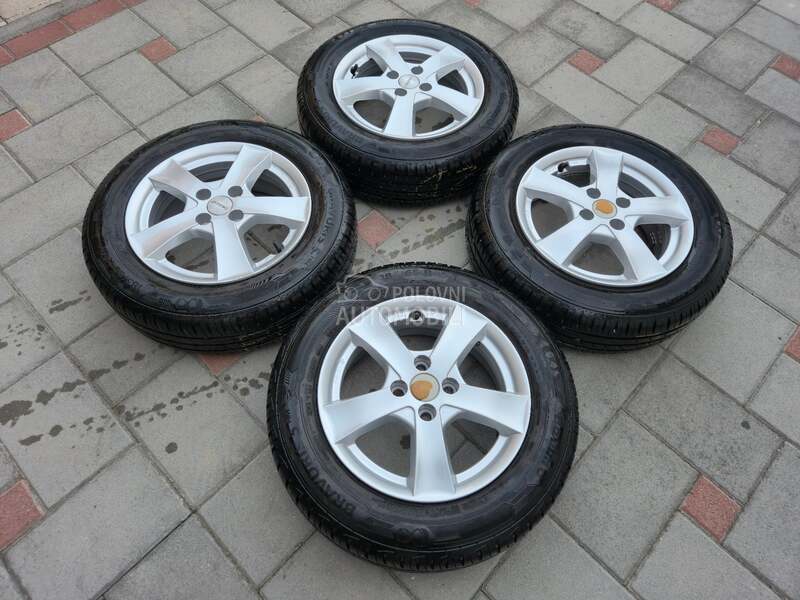 Aluminijumske felne 15" 4 x 100