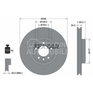 TEXTAR DISK PREDNJI 3