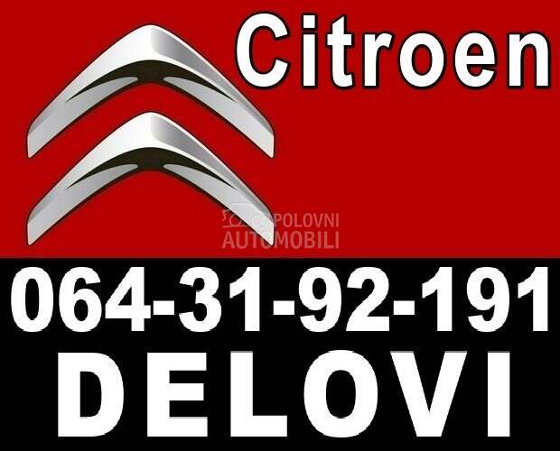 DELOVI za Citroen C3, C4, C5 ...