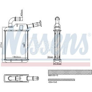 NISSENS NS707279 HLADNJAK KABI