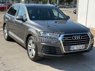 Audi Q7 TDI  S line QUATTRO, 27.900 €, 2018. Džip/SUV, Dizel | 2967 cm3, 244.953 km, 200kW (272 KS), Automatski / poluautomatski, 4/5 vrata, 5 sedišta, Novi Beograd