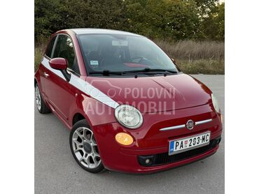 Fiat 500 sport, 3.950 €, 2009. Hečbek, Benzin | 1368 cm3, 178.000 km, 74kW (101 KS), Manuelni 6 brzina, 2/3 vrata, 4 sedišta, Pančevo