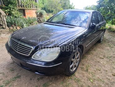 Mercedes Benz S 400 S400 cdi (može zamena), 3.800 €, 2001. Limuzina, Dizel | 3996 cm3, 170.000 km, 184kW (250 KS), Automatski / poluautomatski, 4/5 vrata, 5 sedišta, Požarevac