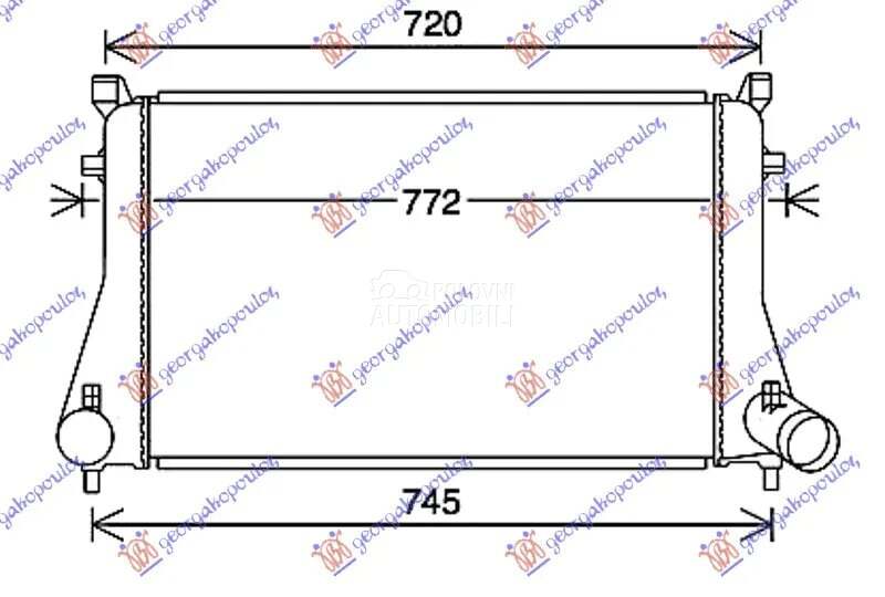 Interkuler za Audi A3 od 2016. do 2020. god. - 5Q0145803AA
