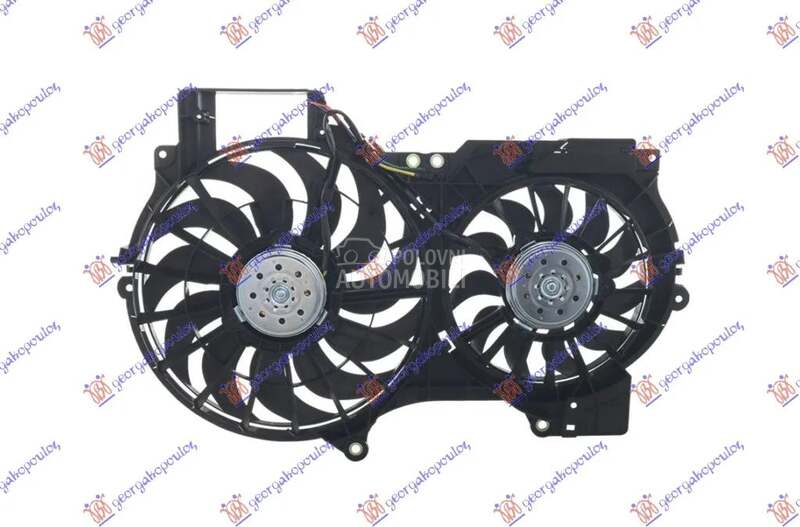Ventilator hladnjaka za Audi A6 od 2008. do 2010. god. - 4F0121207A