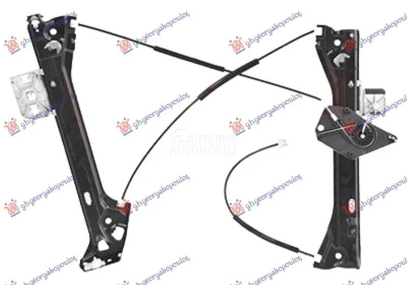 Podizač stakla za Audi TT - 8S0837461A
