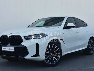 BMW X6 30d xDrive M paket (može zamena), 91.300 €, 2025. Džip/SUV, Dizel | 2993 cm3, 15.577 km, 219kW (298 KS), Automatski / poluautomatski, 4/5 vrata, 5 sedišta, Beograd