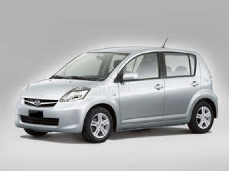 Hauba, krilo, vezni lim za Subaru Justy