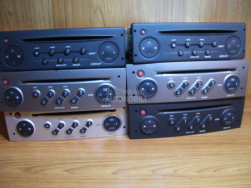 Fabricki cd mp3 za Renault Clio, Laguna, Megane