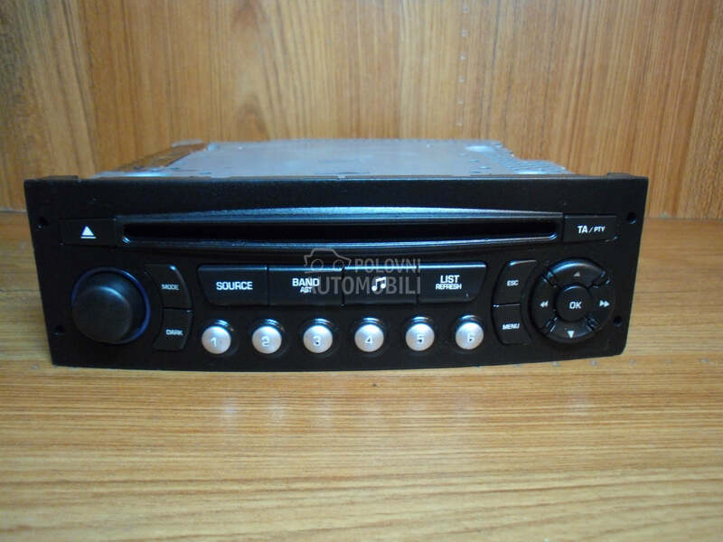 Fabricki  cd radio za Citroen C3, C3 Picasso, C3 pluriel ...