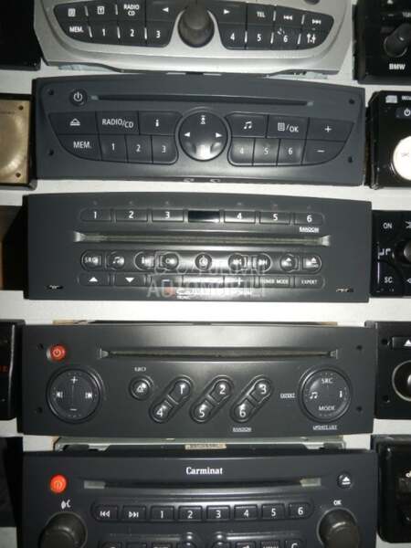 CD MP3 RADIO za Renault Clio, Espace, Fluence ...