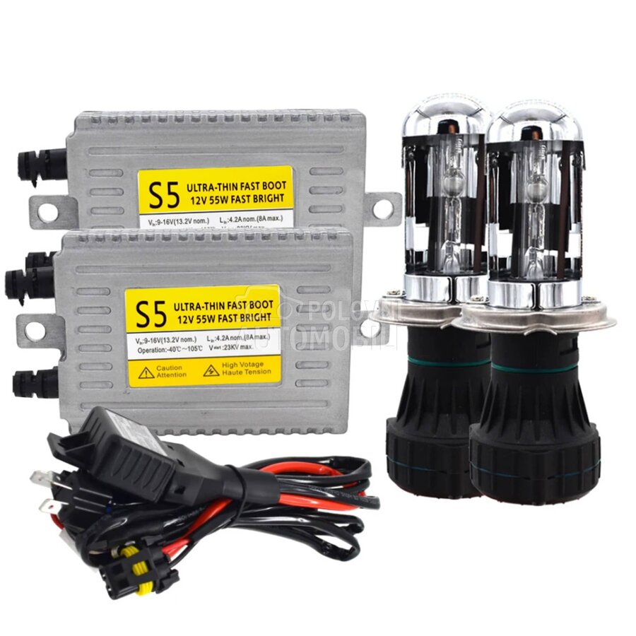 Xenon kompleti H4 55W Fast  