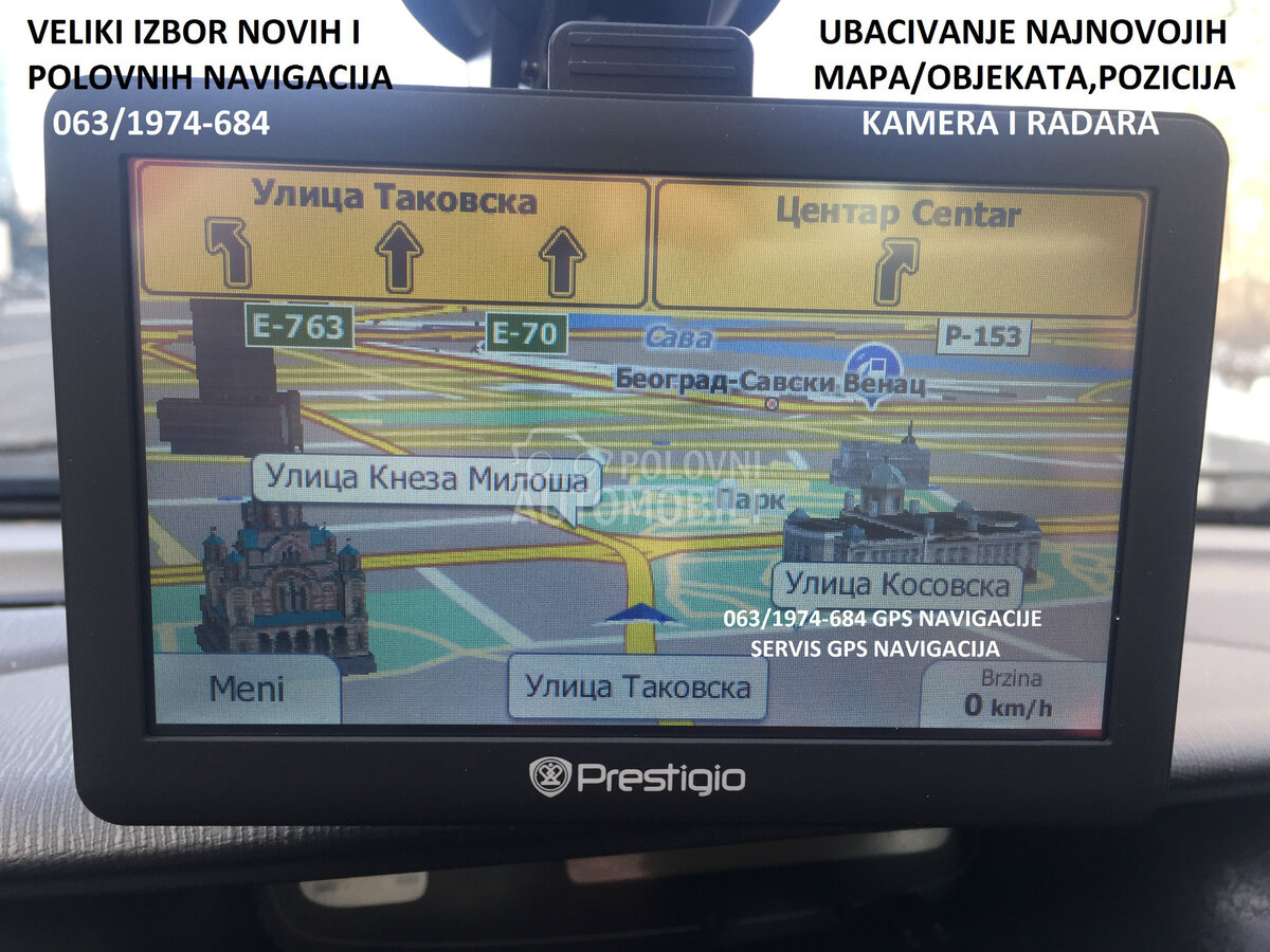 GPS navigacije  
