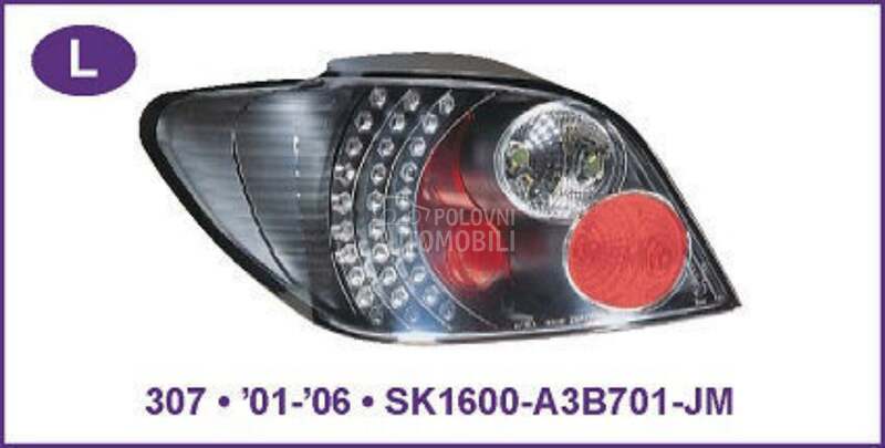 LED stop za Peugeot 307