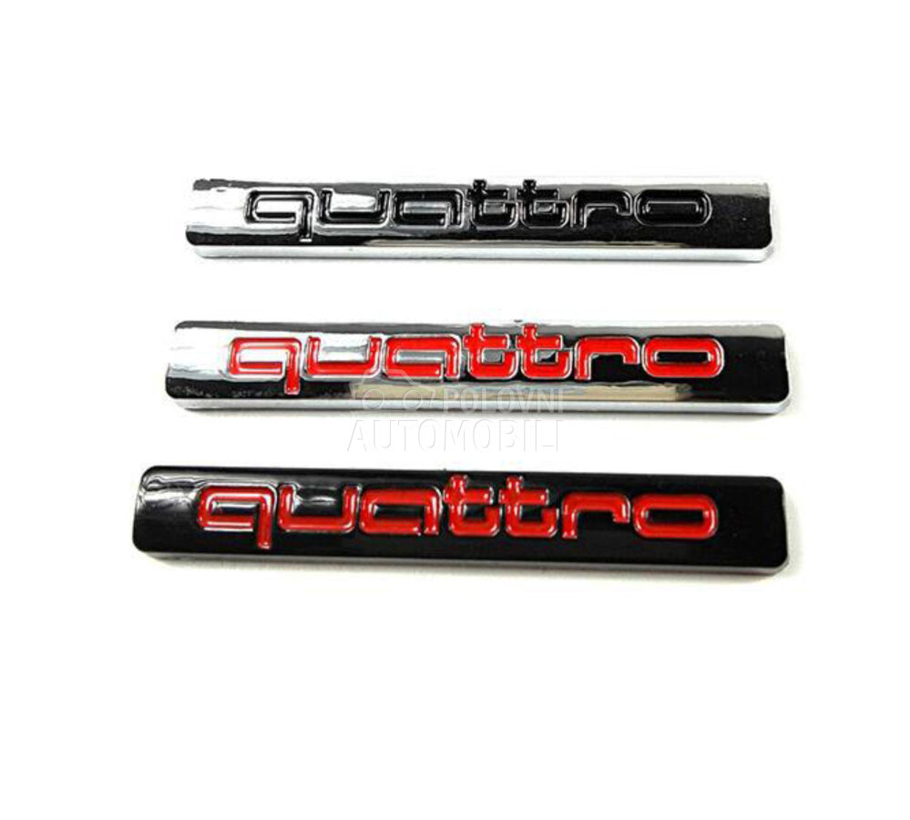 Znak za Audi Quattro