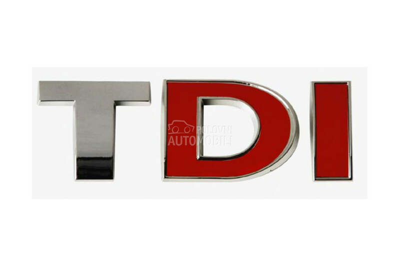 TDI auto znak za Audi 