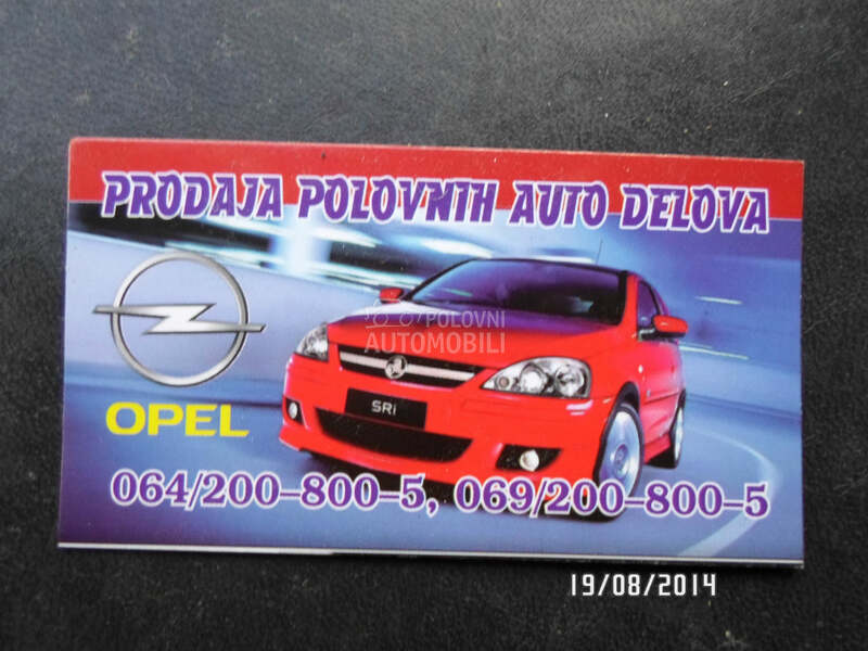 Delovi za Opel Agila