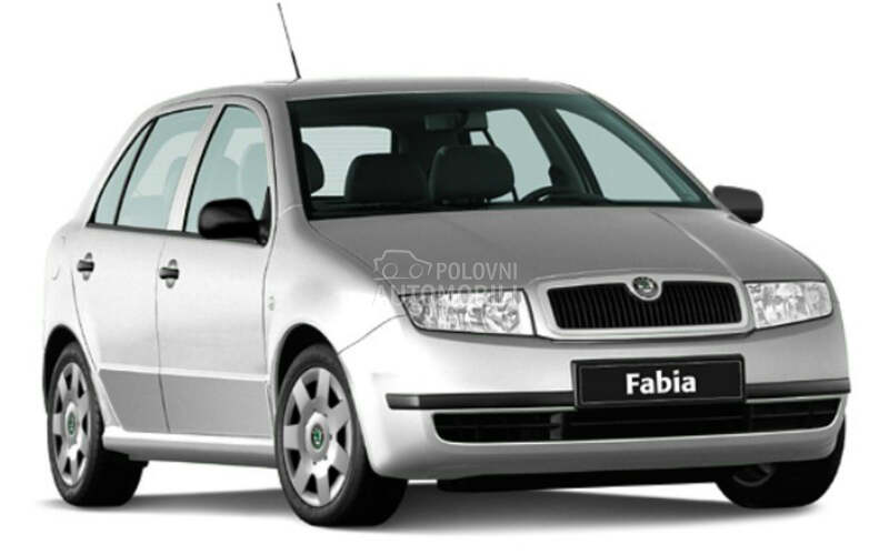 Škoda Fabia - kompletan auto u delovima