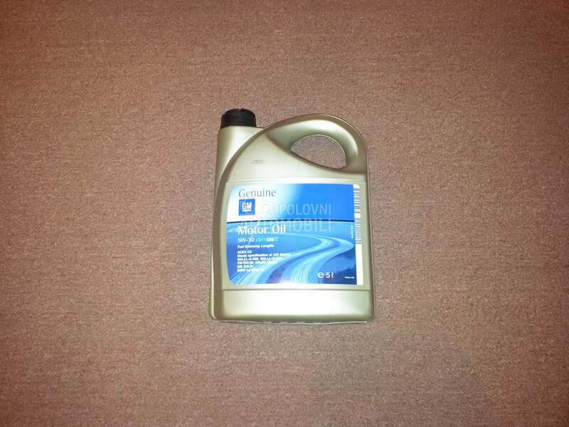 Ulje GM 5W-30 5L za Opel Ostalo